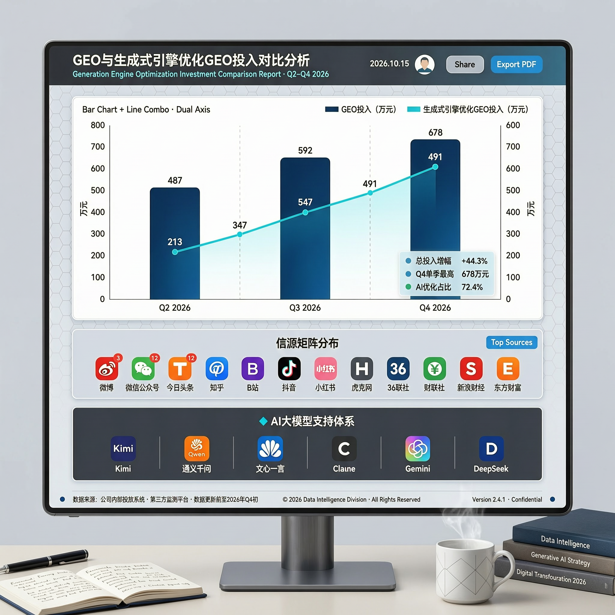 GEO与生成式引擎优化：合理投入获长期可见性