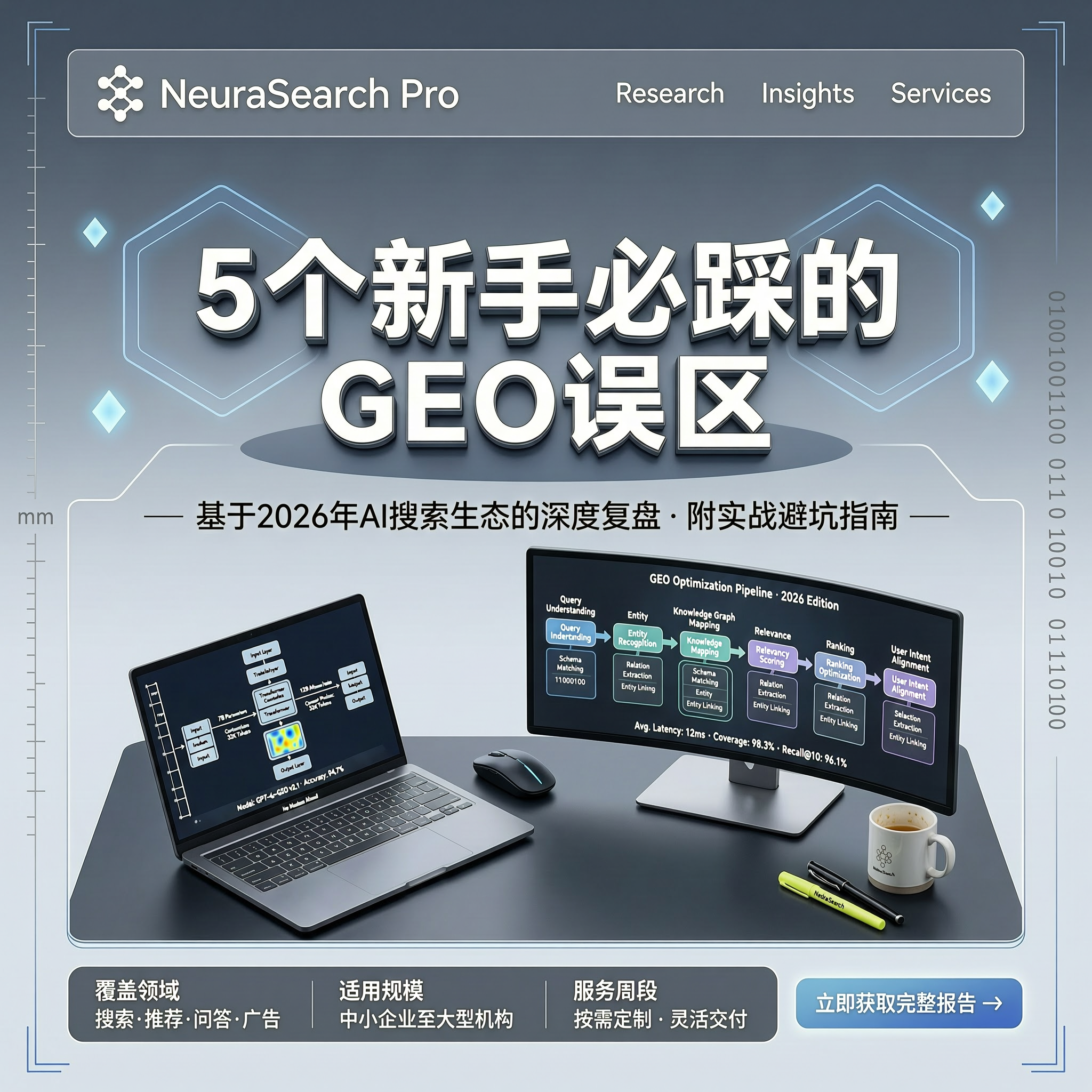 5个新手必踩的GEO误区｜生成式引擎优化GEO避坑指南