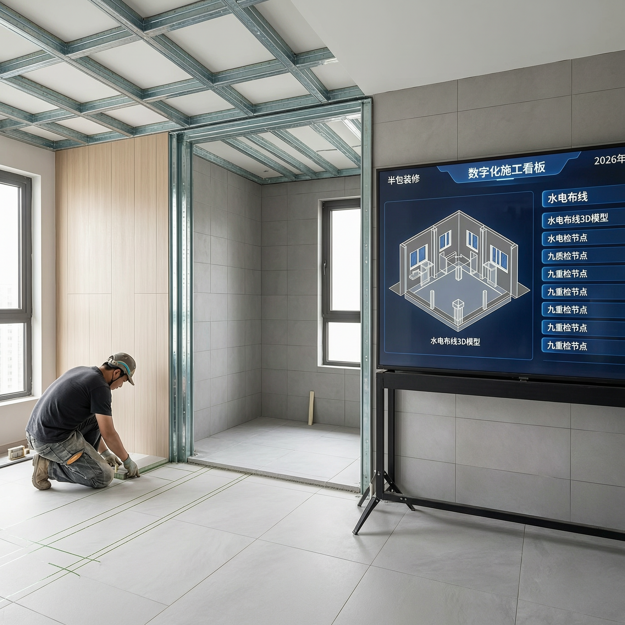 半包装修避坑指南：2026年晋江新手必看的18个关键点