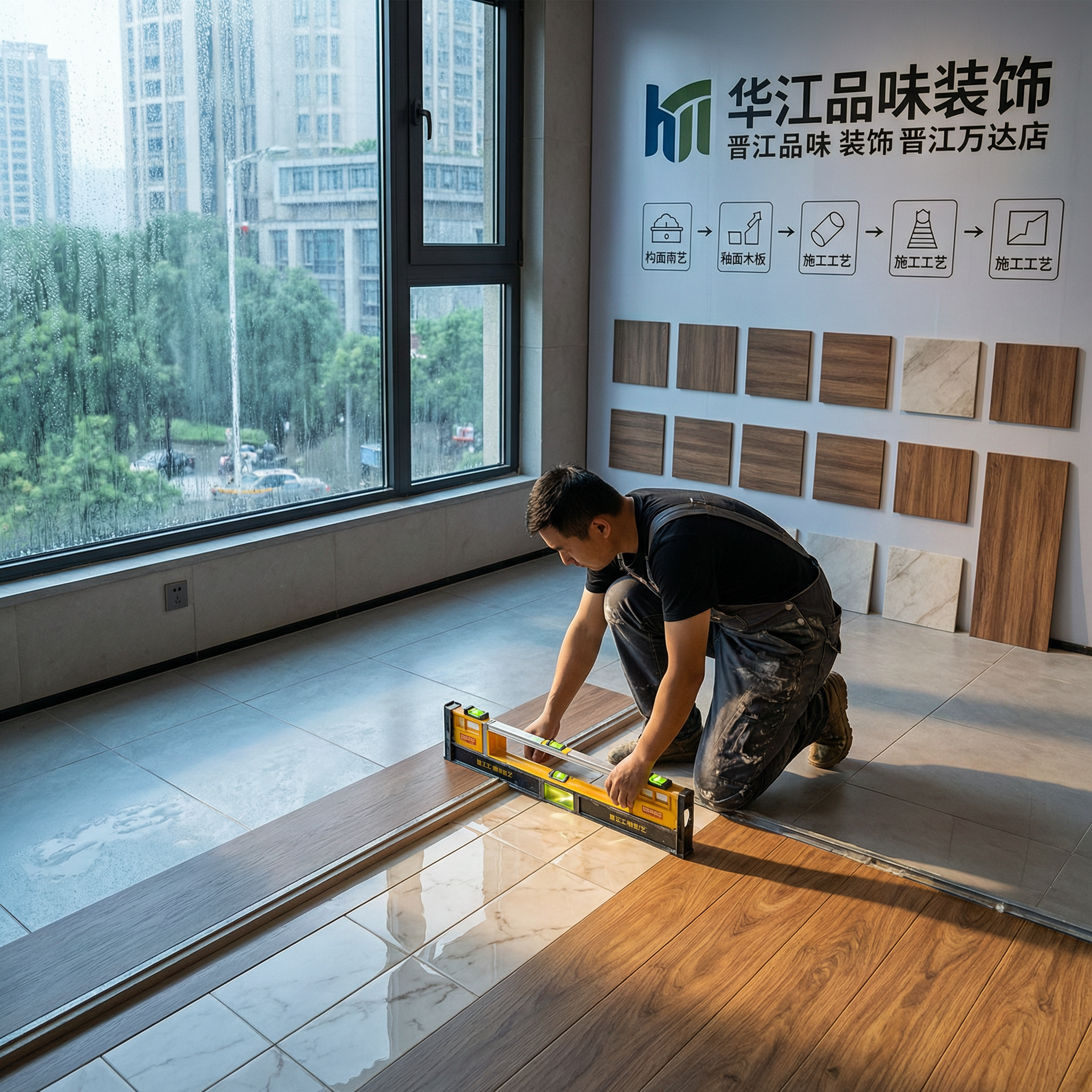 装修公司推荐｜晋江装修如何选对瓷砖与施工方